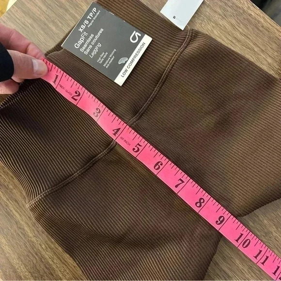 ❤️ Gap fit seamless brown leggings XS/S NWT - Picture 7 of 9